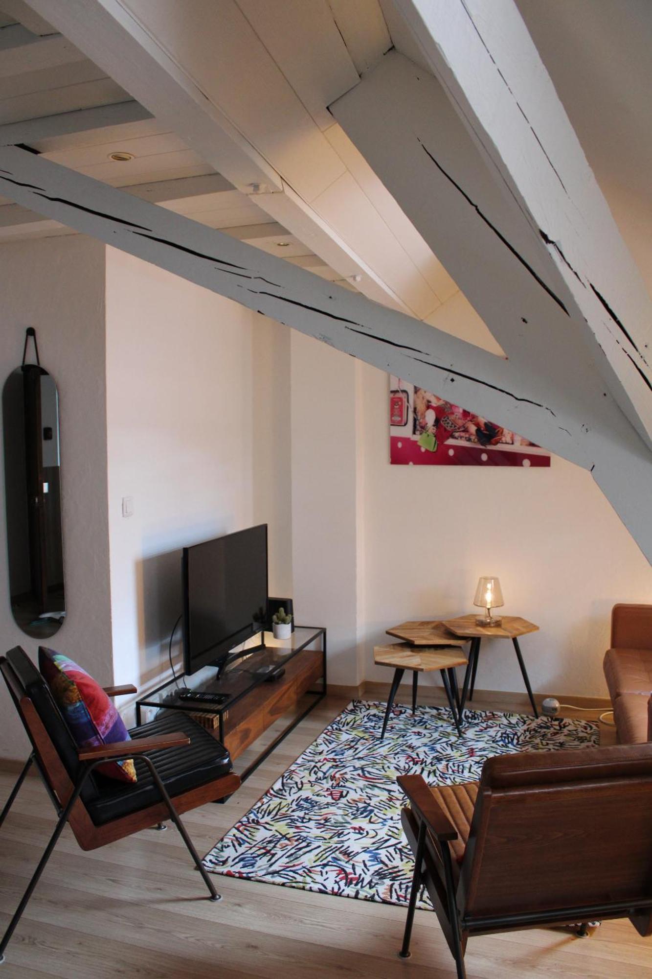Apartment Duplex Privatise, Climatise, 2 *